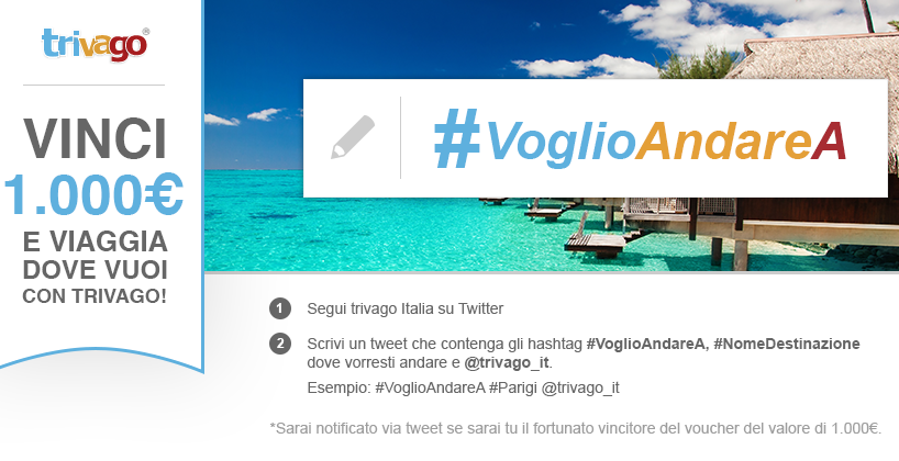 #VoglioandareA: ecco un buon esempio di uso di Twitter